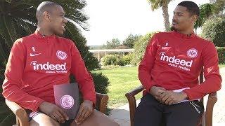 Gelson Fernandes interviewt Sébastien Haller