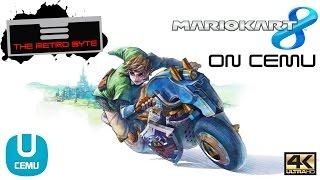 Mario Kart 8 Hyrule Circuit (CEMU 4k vs Wii U) - The Retro Byte