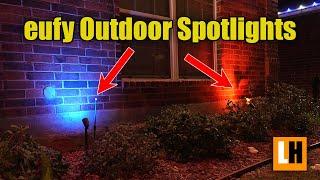 Eufy Outdoor Spotlights - Festive, Holiday, Security Lighting for your Home