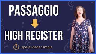 From the passaggio to the high register | Singing lesson with Capucine Chiaudani