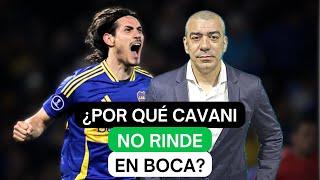 ¿Por qué Cavani no rinde en Boca?