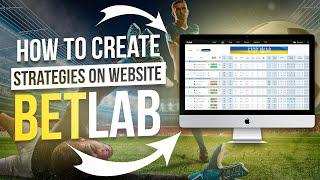 #3 How to create strategies on the Betlab website using the strategy builder