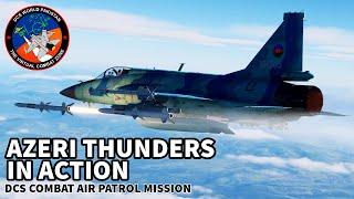 DCS JF-17 | Azeri Thunders in Action | Combat Air Patrol Mission