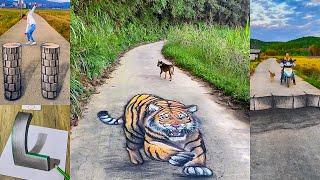 Technic 3D Painting, Painting 3D Playground For My Dog