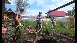  Куда приводят Капризы Клиента / Вода в глине как правильно раскачать  / Бурение на воду вручную /