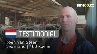 smaXtec | Testimonial | Zo snel mogelijk reageren | Koen van Steen, Terheijden, NL