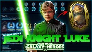 The Ultimate Jedi Knight Luke Farming Guide in Star Wars Galaxy of Heroes!