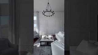 Get luxe walls on a budget using Luxe Architectural Wall Moulding Kits!@gillaleighhome.designs #diy