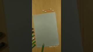 Oil Pastel Drawing | Draw With Tarun | #shortsvideo #realisticdrawing #leafs #oilpastel #painting