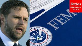 JD Vance: 'Disgrace' That FEMA Needs Hurricane Helene Funding After Spending On Illegal Immigrants