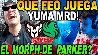 VUELVE PARKER! BENJAZ ASADO CON YUMA POR JUGAR EL PEOR MORPH DEL TORNEO! NO ES COMO EL DE PARKER?