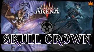 THE DARK CROWN | MTG Arena - Mono Black Aggro Skeleton Vampire Bat BLOOMBURROW Standard Deck