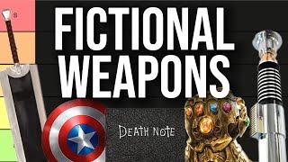 The Coolest Weapons in FICTION? (Tier List)