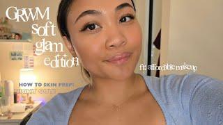 grwm: soft glam| night out, skin prep, affordable makeup...