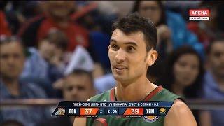 Maxim Kolyushkin 19 Pts vs Химки 1/4 playoffs G3 (06.05.16) Career-High!