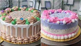 most satisfying cake compilation | 2 amazing cake decoration ideas for beginners