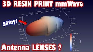 3D Printed Resin Dielectrics - mmWave Game Changer for antennas?