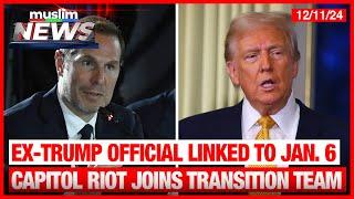 Ex Trump Official Linked To Jan  6 Capitol Riot Joins Transition Team