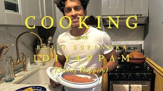 MY FAVORITE FOOD IS TAMIL FOOD! Making Idiyappam with Rajiv Surendra - String Hoppers