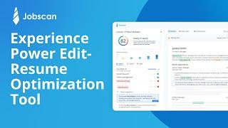 Experience Power Edit- The Ultimate Resume Optimization Tool | Jobscan