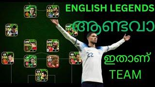 ENGLISH CLUB LEGENDS Face Off MY EPIC SQUAD in Efootball!