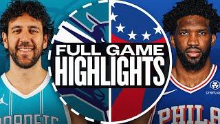 Game Recap: 76ers 108, Hornets 98