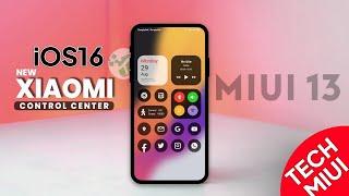 iOS 16 Control Center Enable in Any Xiaomi Phones || Best MIUI Themes