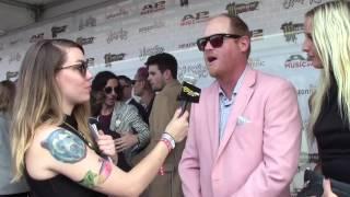 Hales with Clay Busch of Danny Wimmer Presents  - APMAs 2016