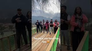 Teachers outside the school can be children too.. #music #shorts #teacherspd