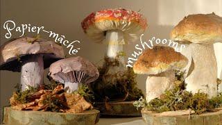 make mushroom sculptures with me ꩜