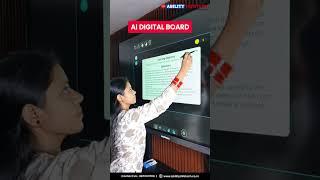 Interactive Flat Panel 75 Inch - AI Digital board  #shortfeed #ytshorts #trending #digitalboard