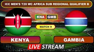 Live - Kenya vs Gambia Live Cricket Score & Commentary