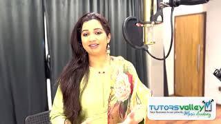 Shreya Ghoshal wishing Tutorsvalley Music Academy