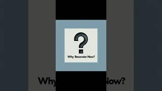 Why Tackle Exterior Renovations NOW, with Costs Rising?  Good Question!