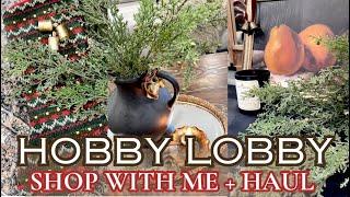 HOBBY LOBBY CHRISTMAS 2024/OLD-FASHIONED HOBBY LOBBY CHRISTMAS DECOR HAUL/VINTAGE HOBBY LOBBY DECOR