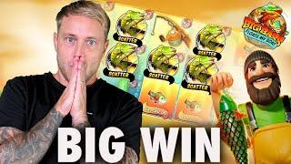 BIG WIN ON BIG BASS FLOATS MY BOAT WITH CASINODADDY 