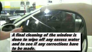 How to tint windows, window tint training, do it yourself window tinting (216) 906-6084