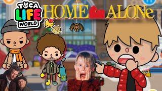 Home Alone Role Play in Toca World WITH CROOKS.  How can Kevin defeat the criminals??