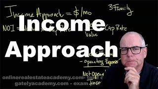 Income approach to real estate value