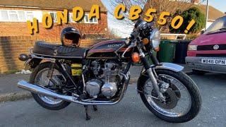 New Kid on the Block! Honda CB550 K3 1978. Start and Ride!