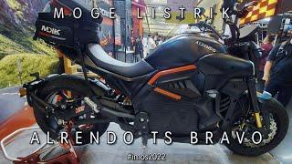 Motor Listrik Keren ALRENDO TS BRAVO Naked Bike Concept #imos2022 #motorlistrik #electricvehicle