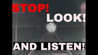 " STOP, LOOK AND LISTEN "  1954 READING RAILROAD SAFETY AWARENESS FILM  MD10395