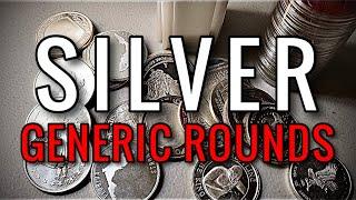 Why I Stack Generic Silver Rounds! (Better Than Coins?)