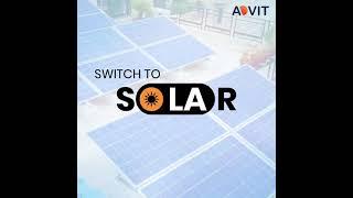 Advit Ventures  |  Solar Electricity                   #greenenergy #shorts