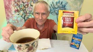 Twinings Earl Grey flavoured black tea ASMR!  [food review]