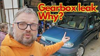 Citroën Berlingo - gearbox leak fix, buff up, drive to the NEC Classic Motor Show!