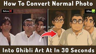 How To Create Studio Ghibli Style Art Using AI For FREE | Best AI Tools To Create Studio Ghibli Art