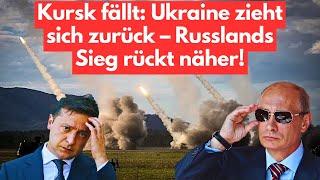 Ukraine kapituliert in Kursk? Der Rückzug hat begonnen! Front-Update!