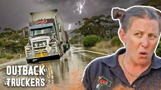 Husband and Wife Trucking Team Caught in Flash Flood in Australian Desert