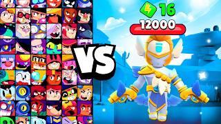 LIGHT ANGEL COLT vs ALL BRAWLERS! With 16 POWER-UPs! | Brawl Stars